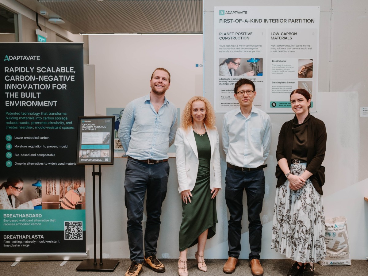 Adaptavate launches its circular and carbon-negative materials in Asia through collaboration with The GEAR by Kajima